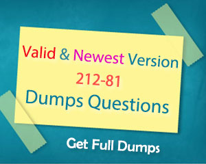 Valid Braindumps 212-81 Ebook